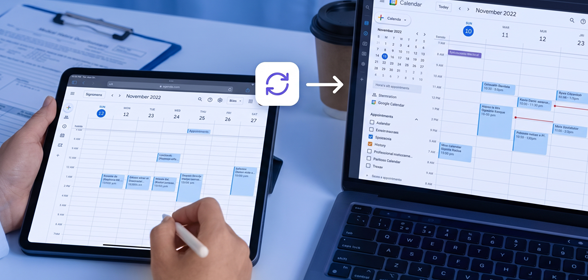 Sincronización con Google Calendar